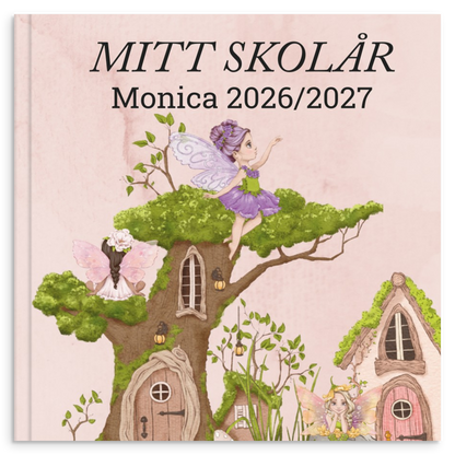 Personlig skoleårsbog til børn – Alfer og eventyr – produktbillede 10