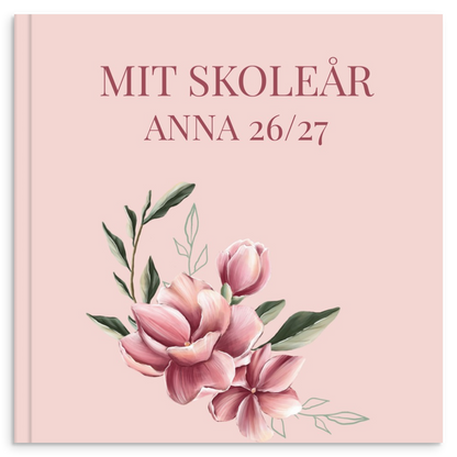 Personlig skoleårsbog til unge – Magnolia – produktbillede 10