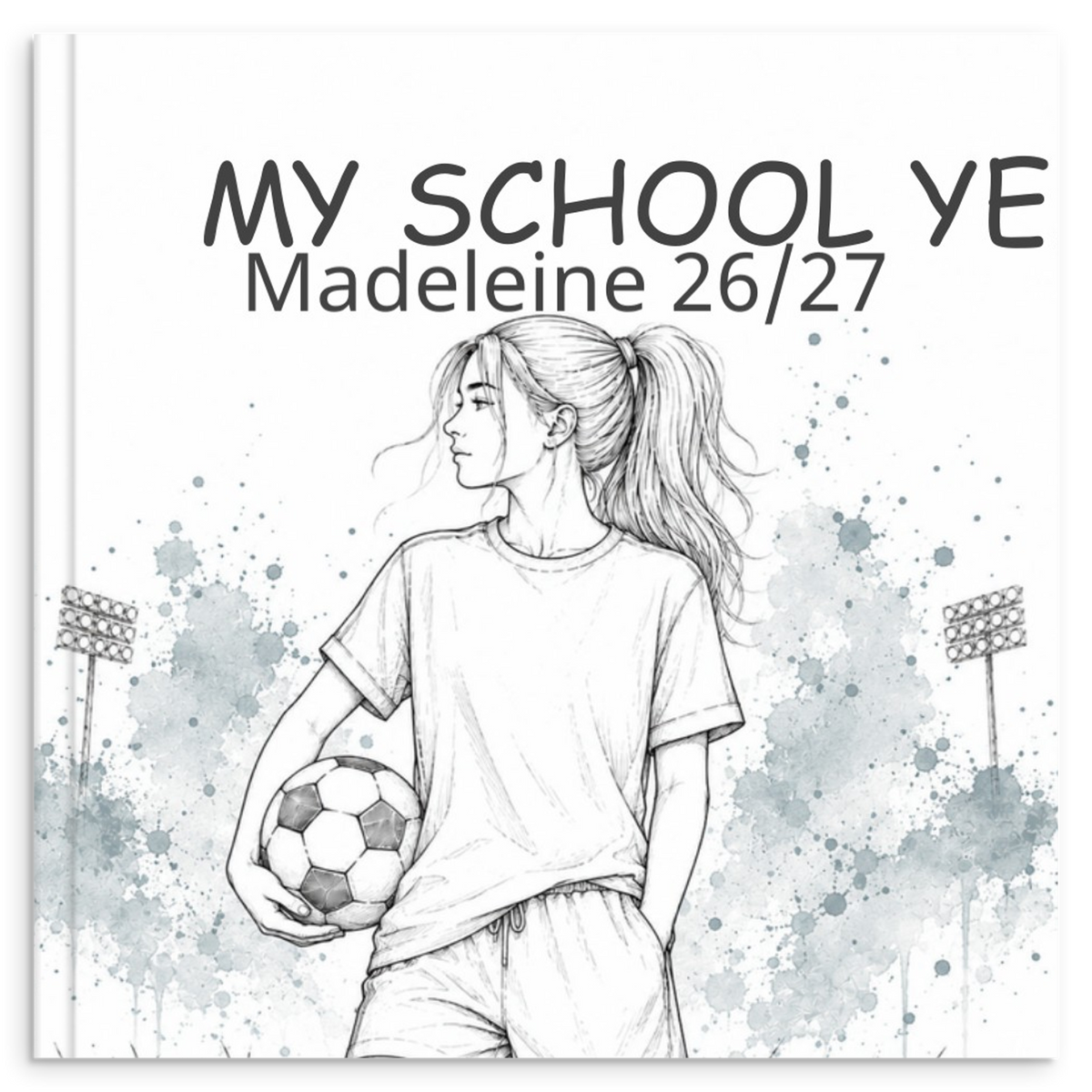 Personlig skoleårsbog til unge – Fodbold – produktbillede 8