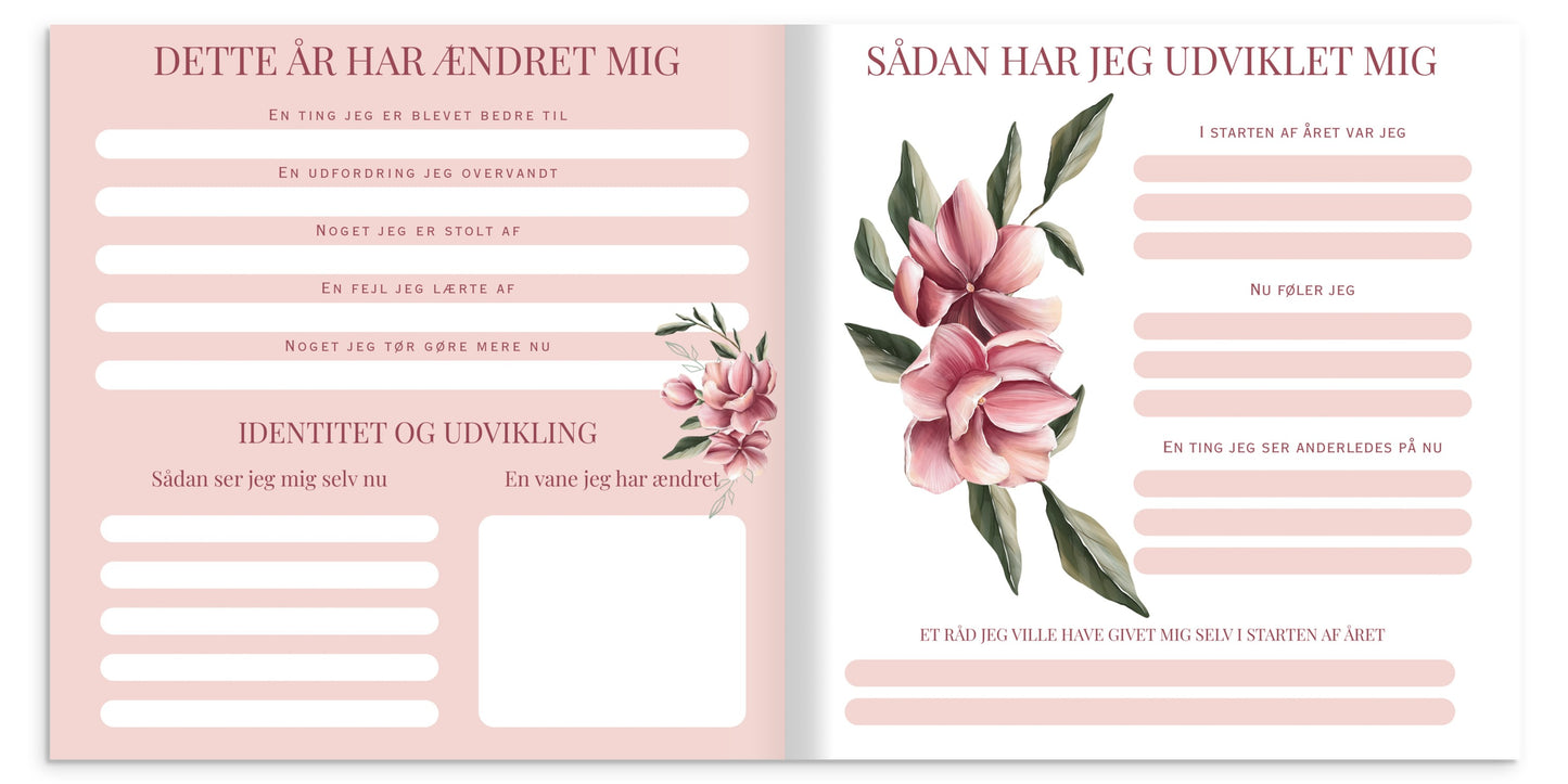 Personlig skoleårsbog – Magnolia