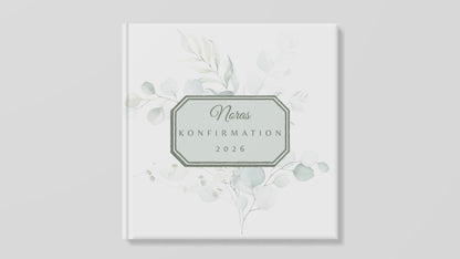 Konfirmationsbog – Eukalyptus 48 Gæster